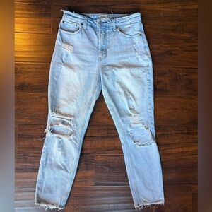 Abercrombie & Fitch size 6S Denim The Skinny High Rise Curve Love